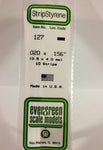 Evergreen 127 .020" x .156" (.5mm x 4.0mm) Strips (10pcs)
