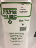 Evergreen 2025 .025 Spacing Vgroove Sheet
