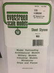 Evergreen 2125 .125 Spacing Vgroove Sheet