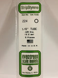 Evergreen 224 .125&quot; / 3.2mm OD Tube (5pcs)