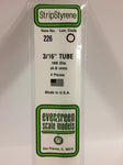 Evergreen 226 .187" / 4.7mm OD Tube (4pcs)