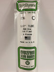 Evergreen 236 .500" / 12.7mm OD Tube (2pcs)