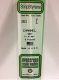 Evergreen 261 .060 1.5mm Channel (4pcs)