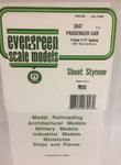 Evergreen 3047 .047" Passenger Car Siding