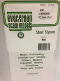 Evergreen 4061 .060" (1.5mm) Clapboard Siding