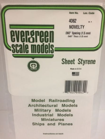 Evergreen 4062 .060" Spacing Clap Board Siding