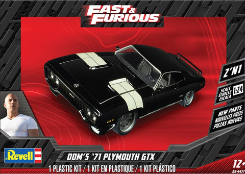 Revell Dom's 71 Plymouth GTX 2n1