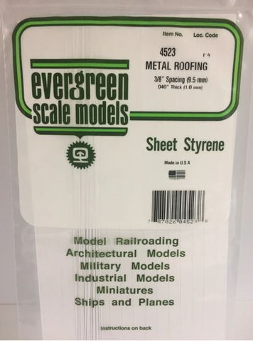 Evergreen 4523 .40" x .375" Standing Seam Roofing