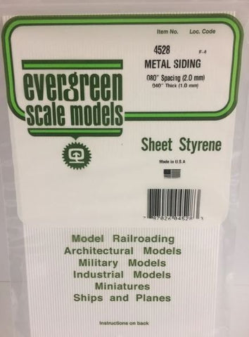 Evergreen 4528 .080" Metal Siding