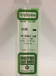 Evergreen 8108 .011" x .092" Ho Scale Strip