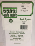 Evergreen 9030 .030" Thick (.75mm) 2 Sheets