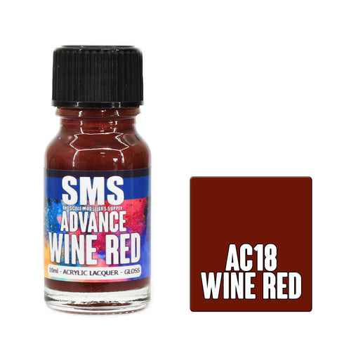 SMS Advance AC18 Wine Red