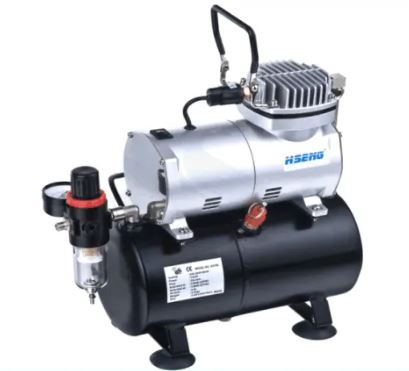Hseng HS-186 Compressor with Holding Tank