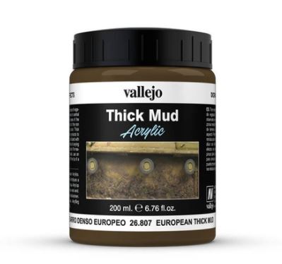 Vallejo 26807 Diorama Effects - European Thick Mud
