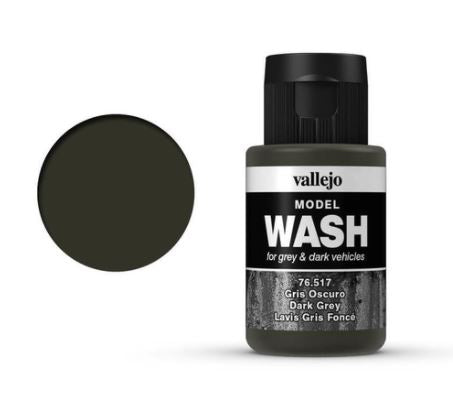 Vallejo 76517 Model Wash - Dark Grey