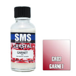 SMS Premium Crystal Lacquer - CR02 Crystal Garnet (Red)