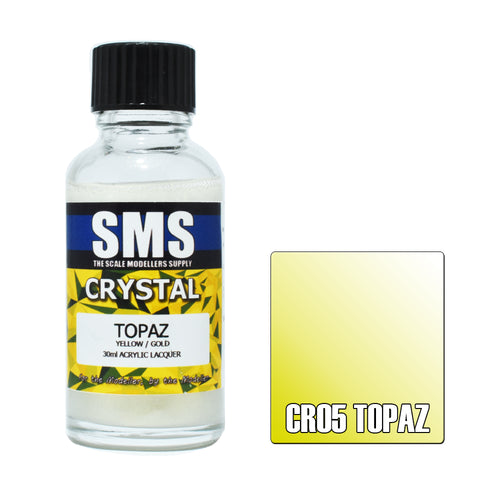 SMS Premium Crystal Lacquer - CR05 Crystal Topaz (Yellow)