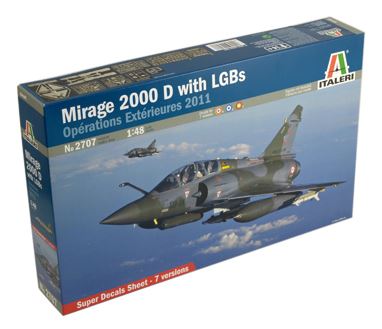 Italeri Mirage 2000 D With LGBs