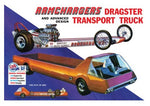 MPC Ramchargers Dragster and Transporter