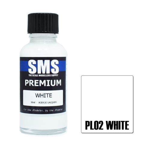 SMS Premium Lacquer - PL02 White