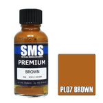 SMS Premium Lacquer - PL07 Brown