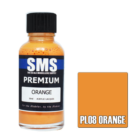 SMS Premium Lacquer - PL08 Orange