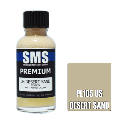 SMS Premium Lacquer - PL105 US Desert Sand