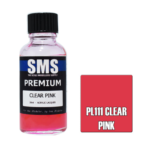 SMS Premium Lacquer - PL111 Clear Pink