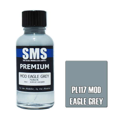 SMS Premium Lacquer - PL117 Mod Eagle Grey