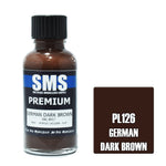 SMS Premium Lacquer - PL126 German Dark Brown