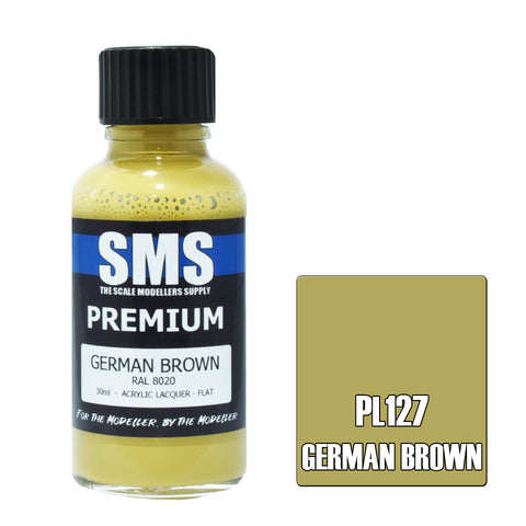 SMS Premium Lacquer - PL127 German Brown