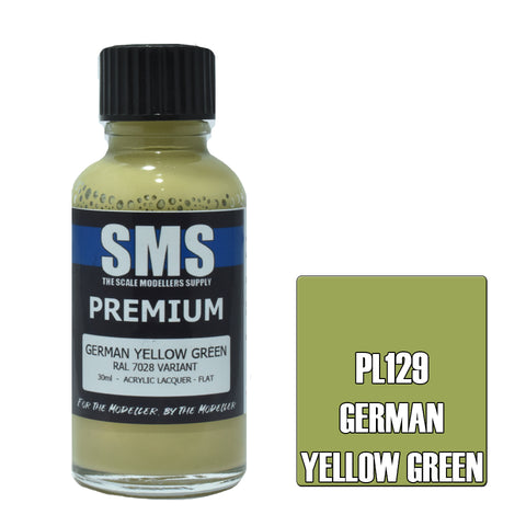 SMS Premium Lacquer - PL129 German Yellow Green
