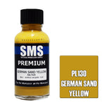 SMS Premium Lacquer - PL130 German Sand Yellow
