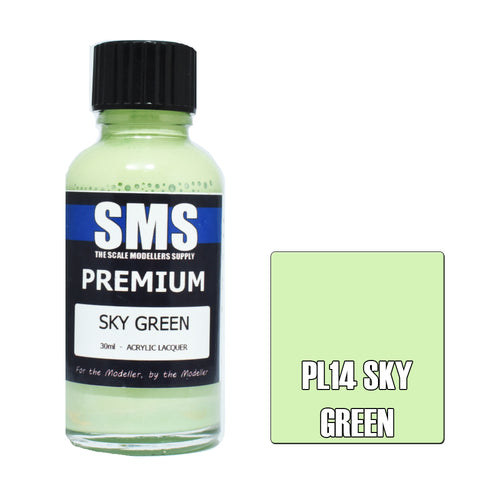 SMS Premium Lacquer - PL14 Sky Green