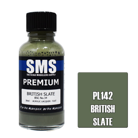 SMS Premium Lacquer - PL142 British Slate
