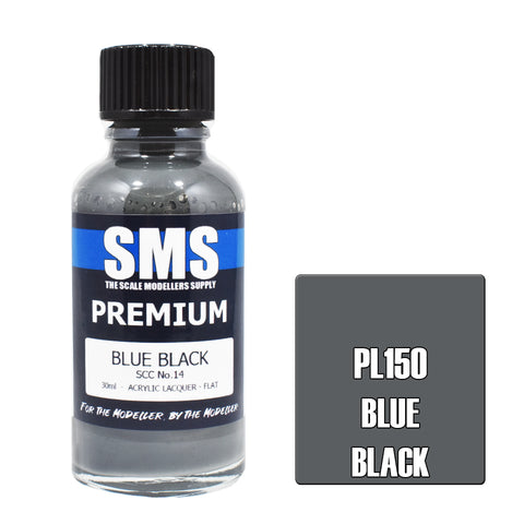 SMS Premium Lacquer - PL150 Blue Black SCC No.14
