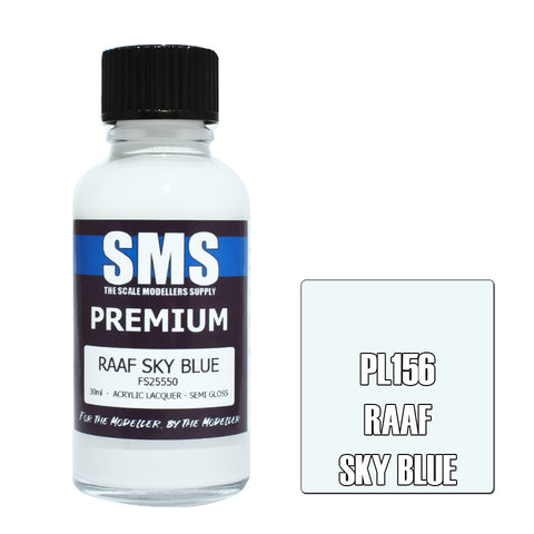 SMS Premium Lacquer - PL156 RAAF Sky Blue