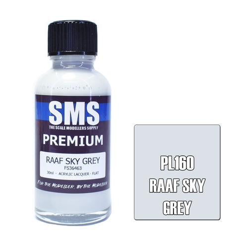 SMS Premium Lacquer - PL160 RAAF Sky Grey