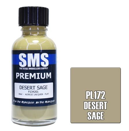 SMS Premium Lacquer - PL172 Desert Sage
