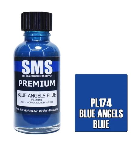 SMS Premium Lacquer - PL174 Blue Angels Blue