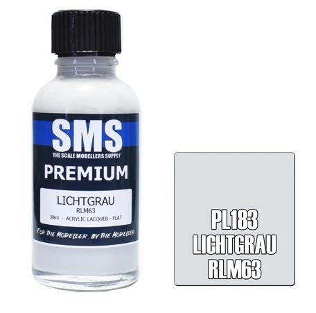 SMS Premium Lacquer - PL183 Lichtgrau RLM63