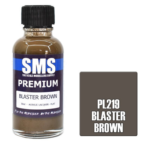 SMS Premium Lacquer - PL219 Blaster Brown