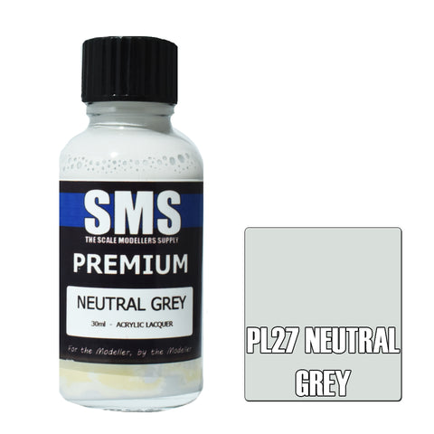 SMS Premium Lacquer - PL27 Neutral Grey