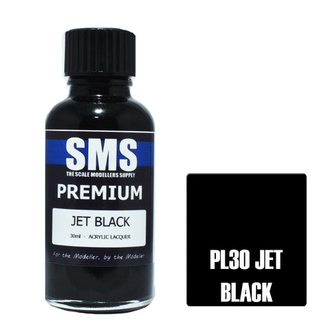 SMS Premium Lacquer - PL30 Jet Black