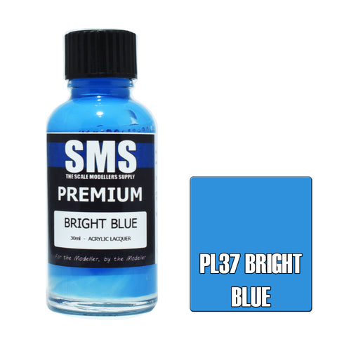 SMS Premium Lacquer - PL37 Bright Blue