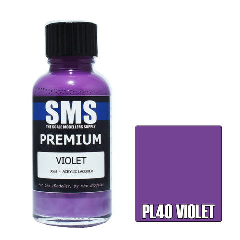 SMS Premium Lacquer - PL40 Violet