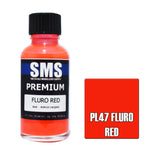 SMS Premium Lacquer - PL47 Fluro Red