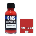 SMS Premium Lacquer - PL49 Italian Red