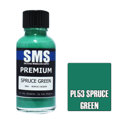 SMS Premium Lacquer - PL53 Spruce Green