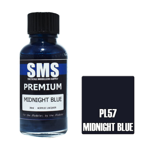 SMS Premium Lacquer - PL57 Midnight Blue